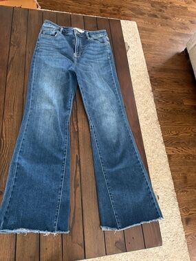 Hidden Jeans Size 29 – Blue Flare High Rise Stretch Denim